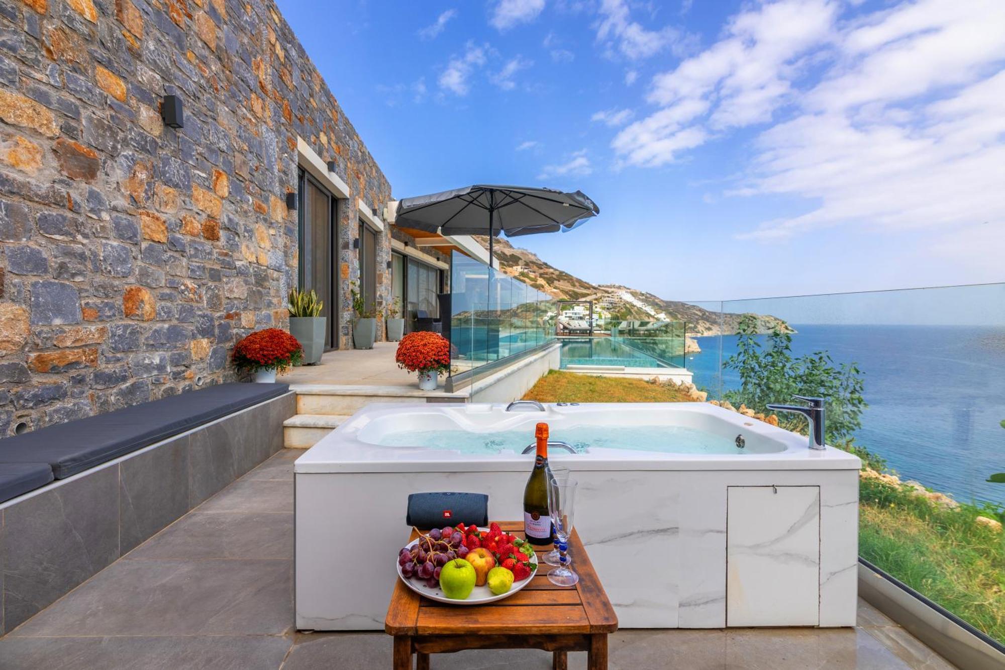 Rocca Al Mare Seaside Villas Palaiokastro  المظهر الخارجي الصورة